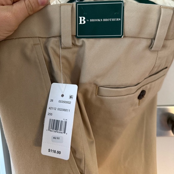 Brooks Brothers Clark Straight-Fit Stretch Advantage Chino® Pants - Picture 10 of 10